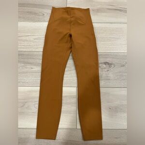 Lululemon Nulux Instill High-Rise Tight Women's 4 Butternut Brown 25" Soft